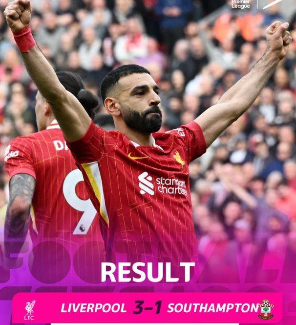 -利物浦险胜，领先优势扩大至分