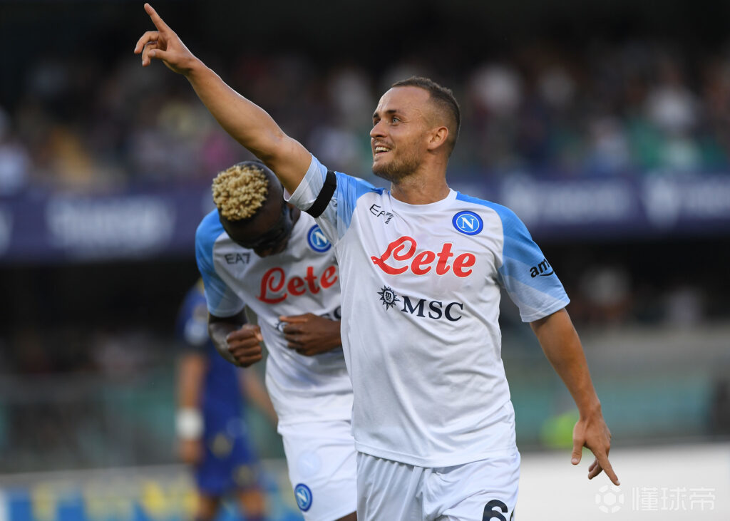 那不勒斯球员力争下一场胜利