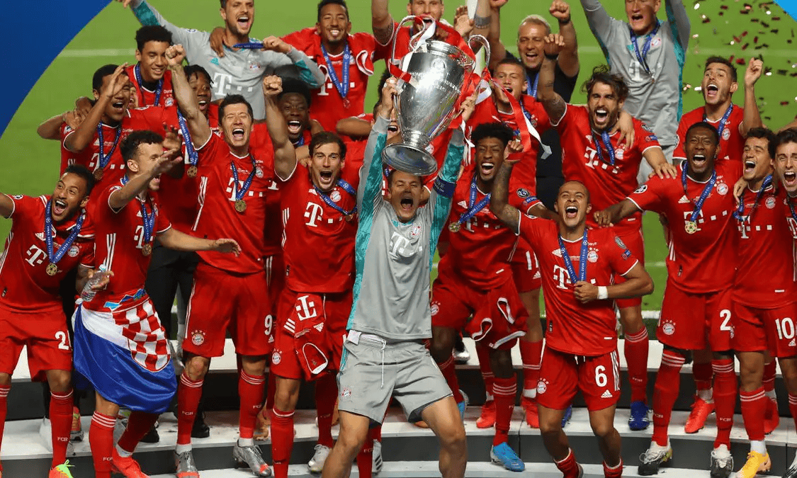 包含拜仁慕尼黑主场大胜，继续领跑德甲积分榜的词条